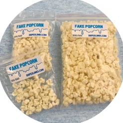 White Mini Popcorns